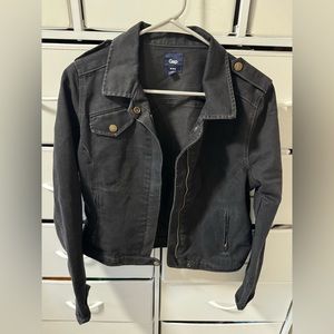 GAP black denim jacket